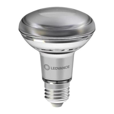 LED E27-R80 LEDVANCE Spiegellamp 4,9 Watt - 345Lm - 2700K - Dimbaar LED E27-R80 LEDVANCE Spiegellamp 4,9 Watt - 345Lm - 2700K - Dimbaar