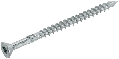 DynaPlus Schroeven MDF Schroeven Verzinkt PK-75° TX-15 3.5X50/28 Deeldraad 200st.