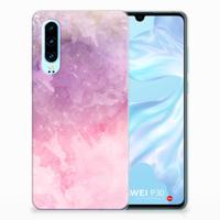 Smartphone hoesje Huawei P30 Pink Purple Paint - thumbnail