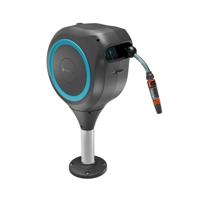 Avvolgitubo automatico per terrazzo - GARDENA - RollUp - M - Blu - Lunghezza 20 m - Tubo 13 mm - thumbnail