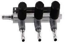 Luchtverdeler 9 mm - 3 uitgangen Luchtverdeler 9 mm - 3 uitgangen