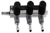 Luchtverdeler 9 mm - 3 uitgangen - thumbnail