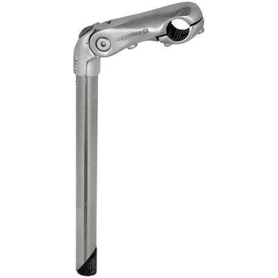 Ergotec Stuurpen kobra verstelbaar rvs 25,4 / 300x110 / 25,4 mm - zilver Ergotec Stuurpen kobra verstelbaar rvs 25,4 / 300x110 / 25,4 mm - zilver