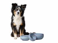 HUNTER Keramische hondenvoerbak Braga, blauw, Maat: 2 - thumbnail