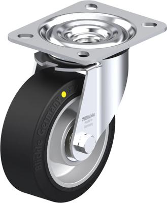 Blickle L-ALEV 100K-EL Zwenkwiel Wieldiameter: 100 mm Draagvermogen (max.): 200 kg 1 stuk(s)