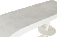 Wandtafel Home ESPRIT Wit 110 x 30 x 77 cm - thumbnail