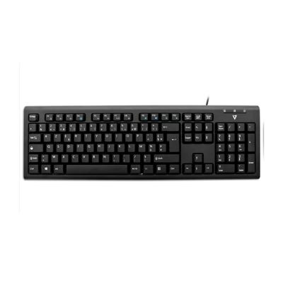 Toetsenbord - PS/2, USB - Frans (AZERTY) - zwart Toetsenbord - PS/2, USB - Frans (AZERTY) - zwart