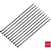 TRU COMPONENTS TC-12523688 Kabelbinder 368 mm 4.8 mm Zwart 100 stuk(s) - thumbnail
