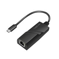 LogiLink USB-C (USB 3.2 Gen 1) naar Gigabit (RJ45) adapter tot 5 Gbit/s, energiebesparende functie - thumbnail