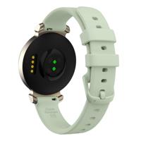 By Qubix - Siliconen bandje - Lichtgroen - Compatible met Garmin Lily 2 - Compatible Garmin bandje - thumbnail