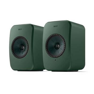 KEF LSX II LT Wireless-boekenplankluidsprekers | Muziek | Tv en Home Cinema | Gamen | HDMI ARC | USB-C | Bluetooth | AirPlay 2 | Chromecast | Spotify (Groen)