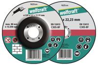 Wolfcraft Doorslijpschijf | Ø125 x 2,5 x 22,23 | 5 stuks - 1623300 - thumbnail