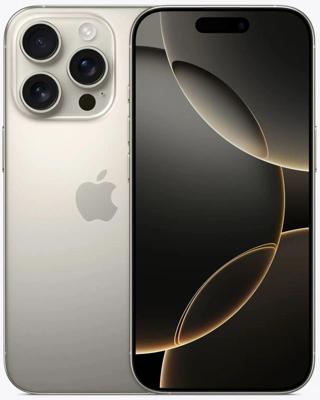 Apple iPhone 16 Pro iPhone 512 GB 16 cm (6.3 inch) Titaan (natuur) iOS 18 Dual-SIM