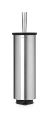 Brabantia toiletborstel met houder profile matt steel Brabantia toiletborstel met houder profile matt steel