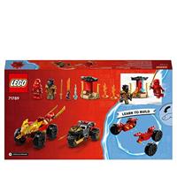 Lego Ninjago 71789 Kai en Ras Duel Tussen Auto en Motor - thumbnail