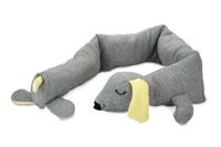 Beeztees Puppy knuffel cosy doggy grijs 120cm - thumbnail