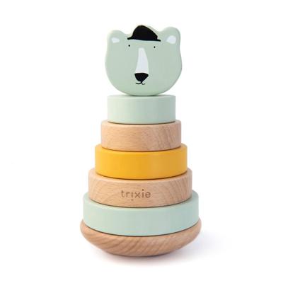 Trixie houten stapelspeelgoed mr. bear, 7dlg.