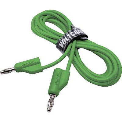 VOLTCRAFT MSB-300 Meetsnoer Banaanstekker 4 mm Banaanstekker 4 mm 2.00 m Groen 1 stuk(s)