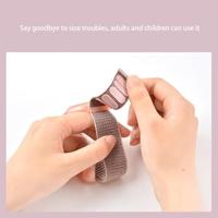 AirTag nylon loop bandje - M/L - Blauw - thumbnail