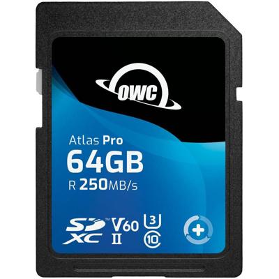 OWC Atlas Pro (64GB) SDXC UHS-II V60 Media Card