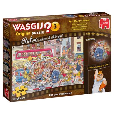 Jumbo Wasgij Retro Original 3 puzzel Werk aan de weg - 1000 stukjes