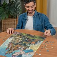 Ravensburger legpuzzel disney castles snow white, 1000st. - thumbnail