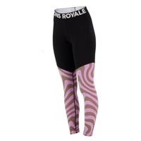Mons Royale Cascade Merino Flex 200 Legging Dames Thermobroek Blazing Trails S - thumbnail