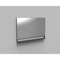 Badkamerspiegel met Planchet Boss & Wessing Reflect 120x80 cm Mat Zwart Boss & Wessing - thumbnail