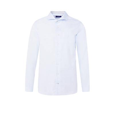 WE Fashion Van Gils slim fit overhemd light blue WE Fashion Van Gils slim fit overhemd light blue
