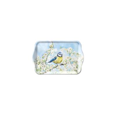 Tray melamine 13x21cm Blossom time