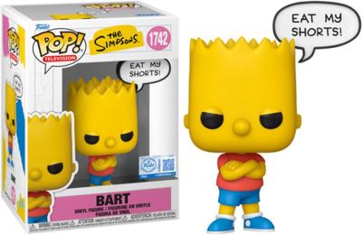The Simpsons Funko Pop Vinyl Figure: Bart (Eat My Shorts)