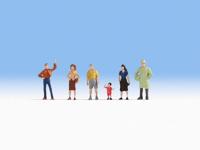 NOCH 38100 N Passanten. figuren Geverfd, Staand - thumbnail