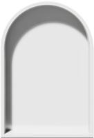 Inbouwnis Looox BoX Arc 32x7x47 cm Mat Wit Looox - thumbnail