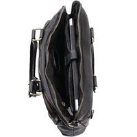 Juscha JU-48202 Damestas Roberto Romano SORRENTO Zwart, Echt Leer 24x38x8cm - thumbnail