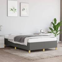Bedframe zonder matras 120x200 cm stof donkergrijs - thumbnail
