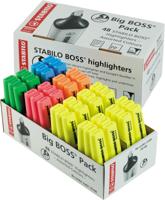Markeerstift stabilo boss 70 48st assorti - thumbnail