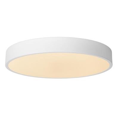 Lucide UNAR - Plafonnière - Ø 39,5 cm - LED 3 StepDim - 1x24W 2700K - Wit