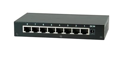 ROLINE Gigabit Ethernet Switch, 8 poorten
