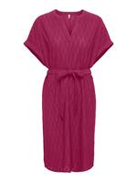Only Onldiana S/s V-neck Dress Cs Jrs 15377883 Jurk 5066238 Sangria - thumbnail