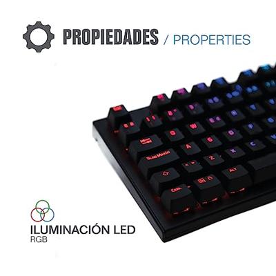 Toetsenbord iggual OBSIDIAN RGB Toetsenbord iggual OBSIDIAN RGB