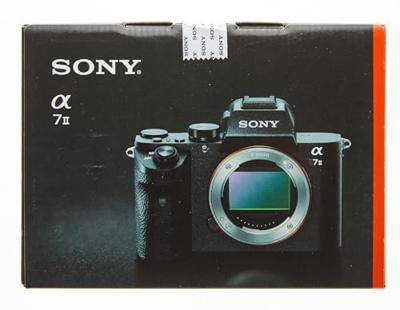 Sony Alpha 7 Mark II-camera met E-bevestiging, met full-frame sensor - ILCE-7M2