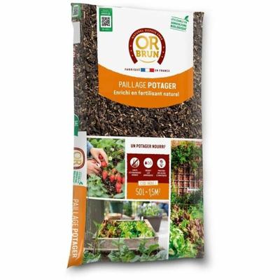 Groentenmulch 4 acties - GOUDBRUIN - OBRPFPO50N - 50 L