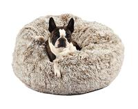 Croci hondenmand donut bicolor beige - thumbnail