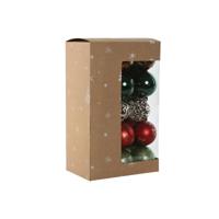 Kerstballen Home ESPRIT Multicolour PVC 18 x 12 x 30 cm (30 Onderdelen) - thumbnail
