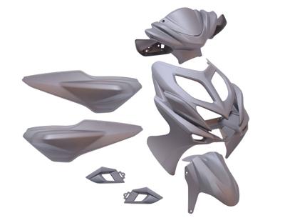 Edge plaatset aerox-r vanaf bj. 2014 9 delig mat grijs