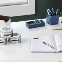 DYMO 3D Labeltape voor lettertang Tapekleur: Zwart (transparant) Tekstkleur: Wit 9 mm 3 m - thumbnail