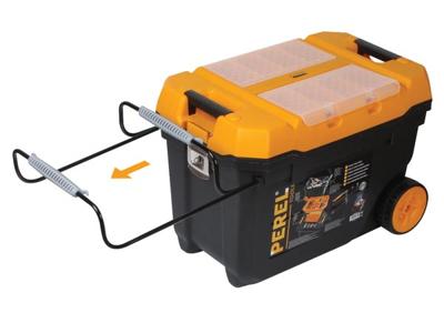 Gereedschapskoffer op wielen 595 x 420 x 370 mm Velleman - Velleman