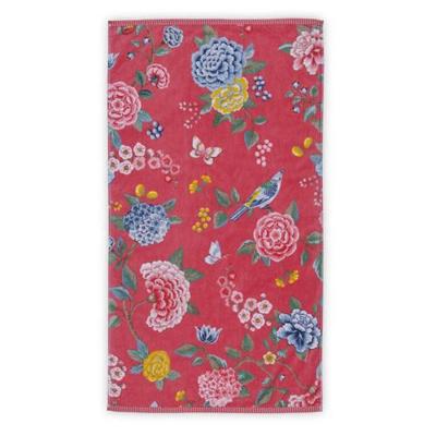 Pip Studio Pip Studio handdoek Good Evening 55x100 coral