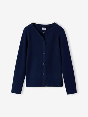 Vest meisje marineblauw