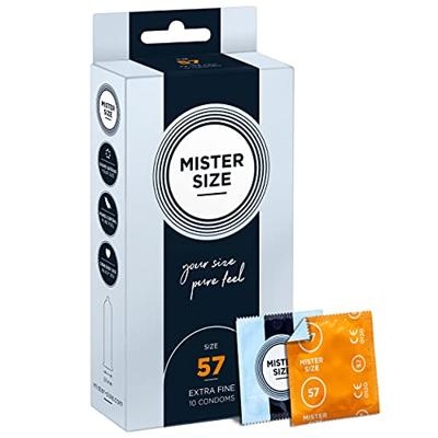 MISTER SIZE 57 - Iets Ruimere Condooms Ultradun 10 stuks